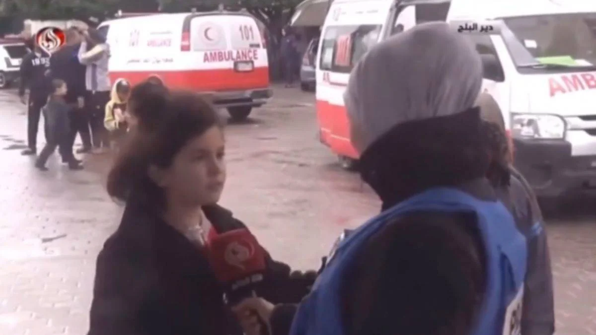 Dünya Gazzeli küçük kızı konuşuyor