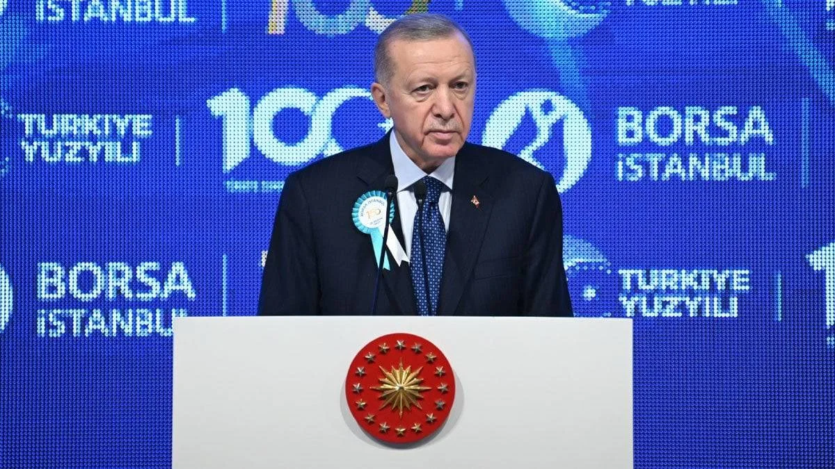 Erdoğan, Borsa İstanbul'un 150. yıl dönümünde SPK ve BİST'e kararlılık çağrısı yaptı