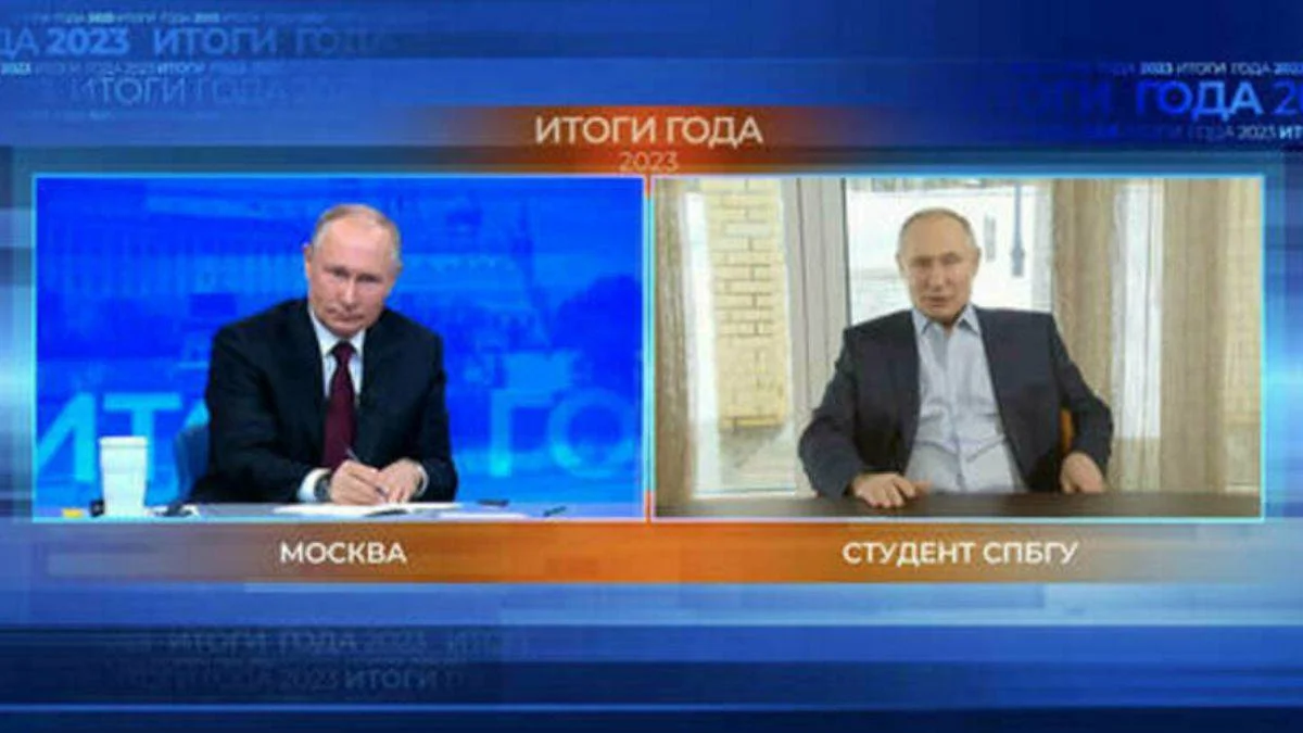 'İkizinden' Putin'e soru