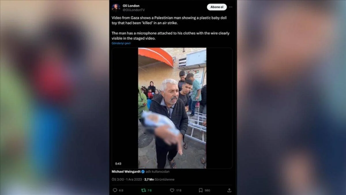 İsrail'in öldürdüğü bebeğe 'oyuncak' dediler, gerçek ortaya çıktı