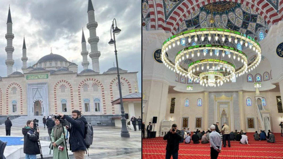 Kırım'ın en büyük camisi nihayet açıldı