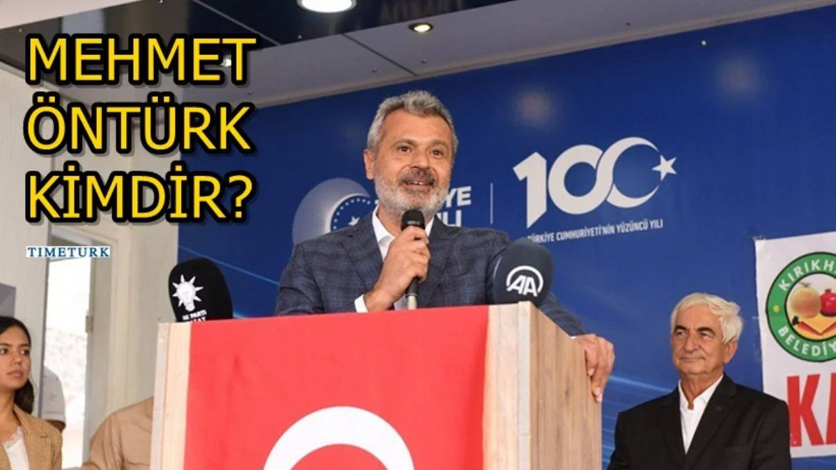 Ak Parti Hatay Büyükşehir Belediye Başkan Adayı Mehmet Öntürk kimdir? Mehmet Öntürk hayatı kariyeri