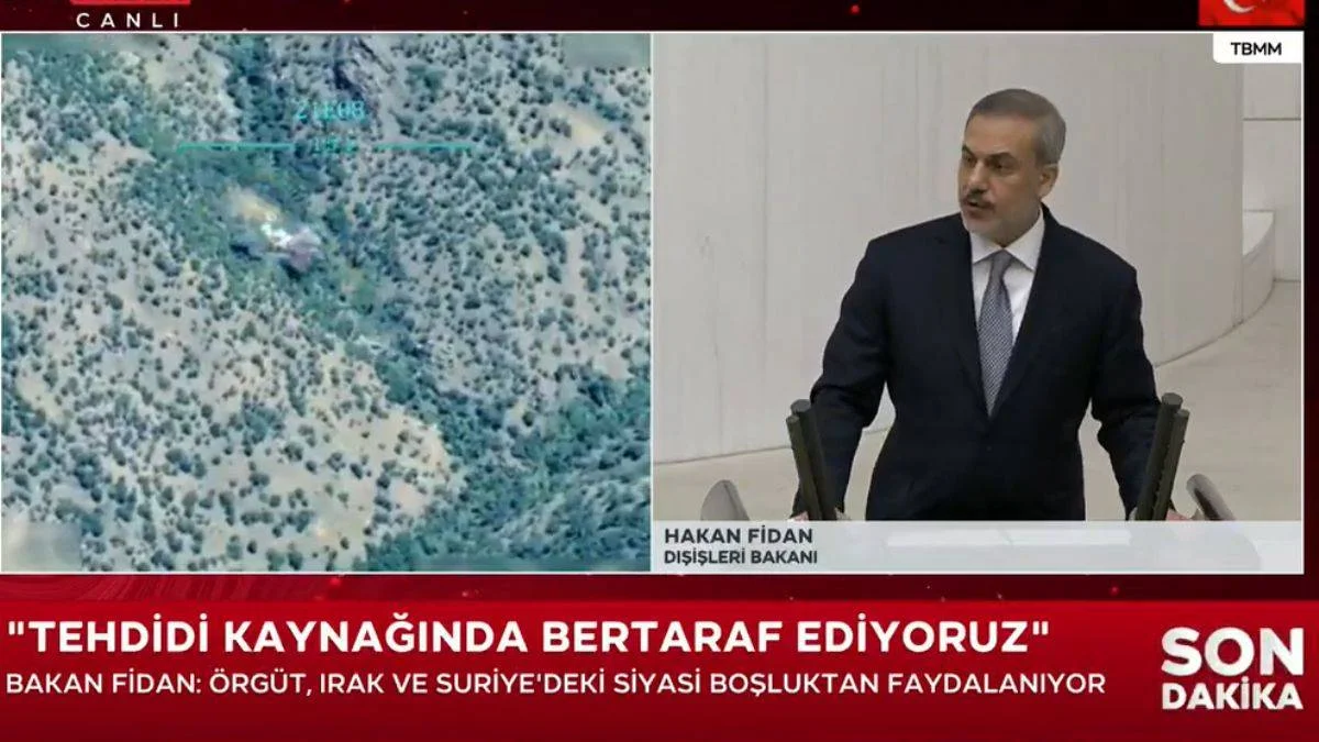 Bakan Fidan'dan KYB'ye kritik 'PKK' uyarısı