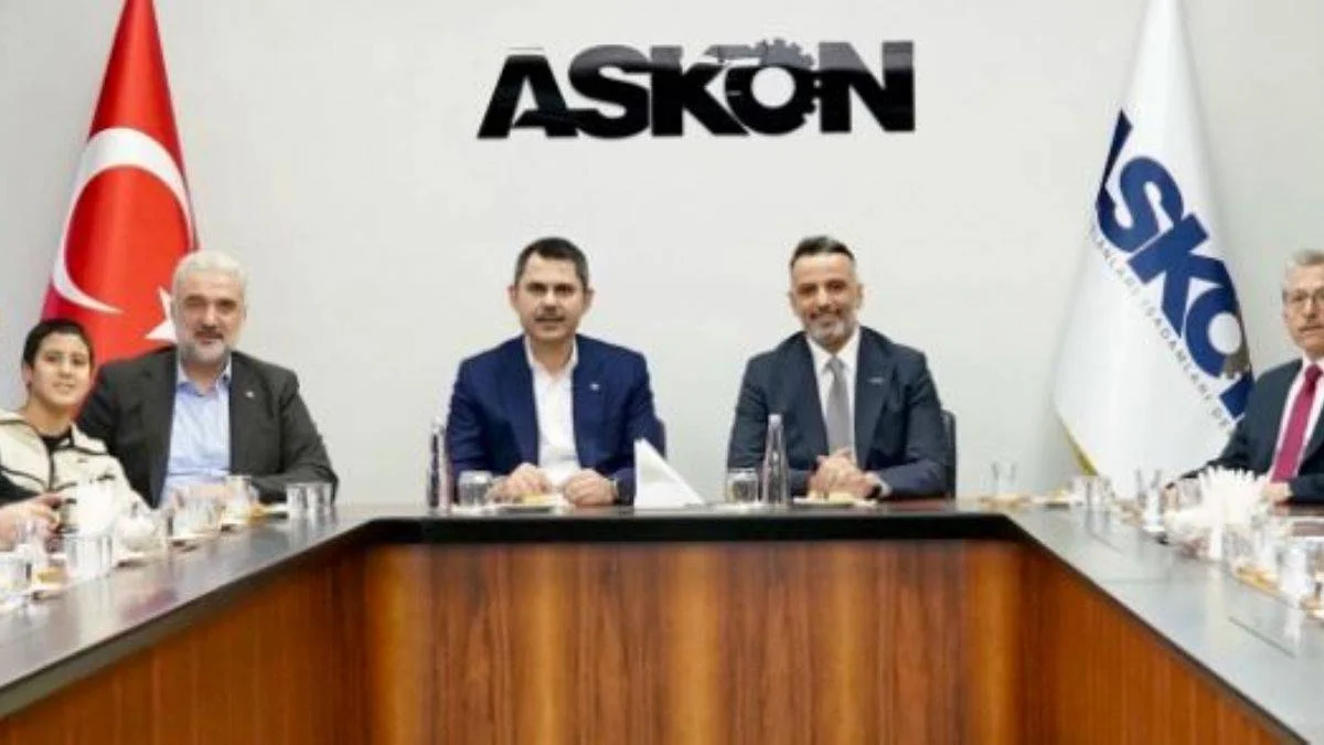 İstanbul Büyükşehir Başkan Adayı Murat Kurum ASKON'da