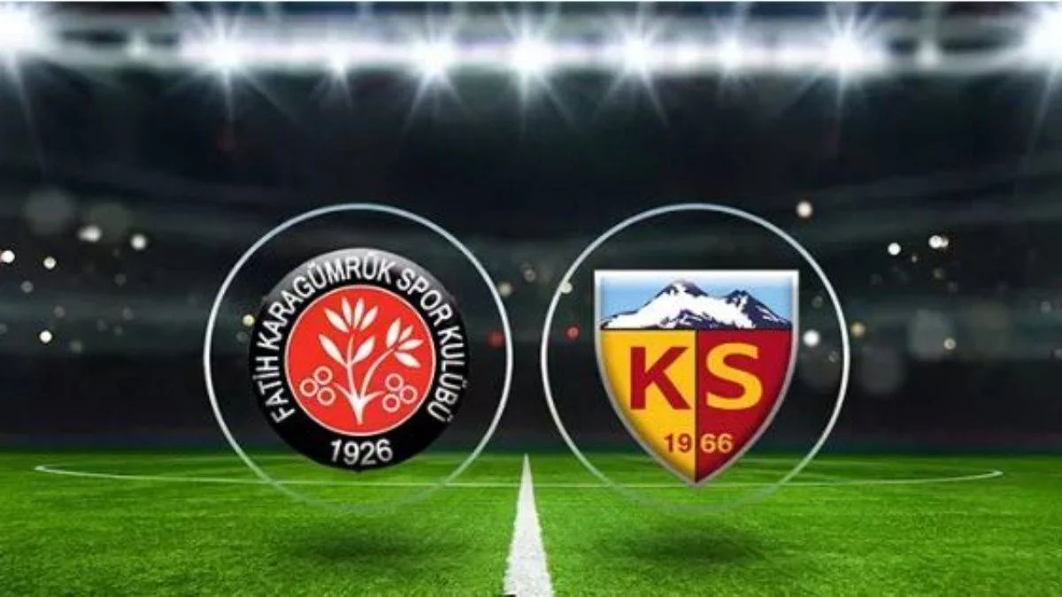 Karagümrük Kayserispor karşılaşması ne zaman? Nereden izlenir?