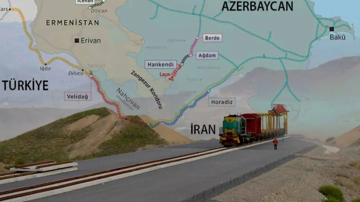 Kardeş ülke Azerbaycan'dan Zengezur Koridoru hamlesi