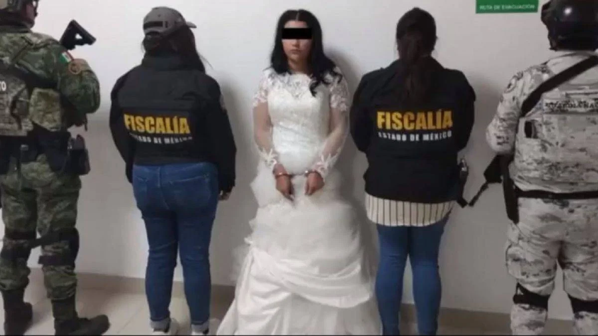 Kartel şüphelisi gelin düğün günü yakalandı