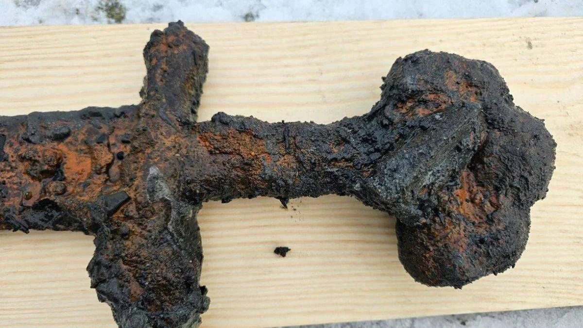 Vikinglere ait 1000 yıllık kılıç bulundu
