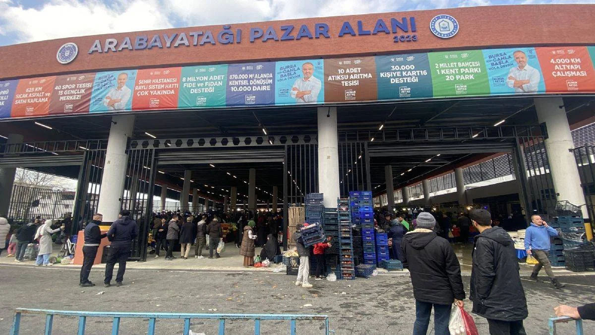 Arabayatağı'na modern kapalı pazar alanı