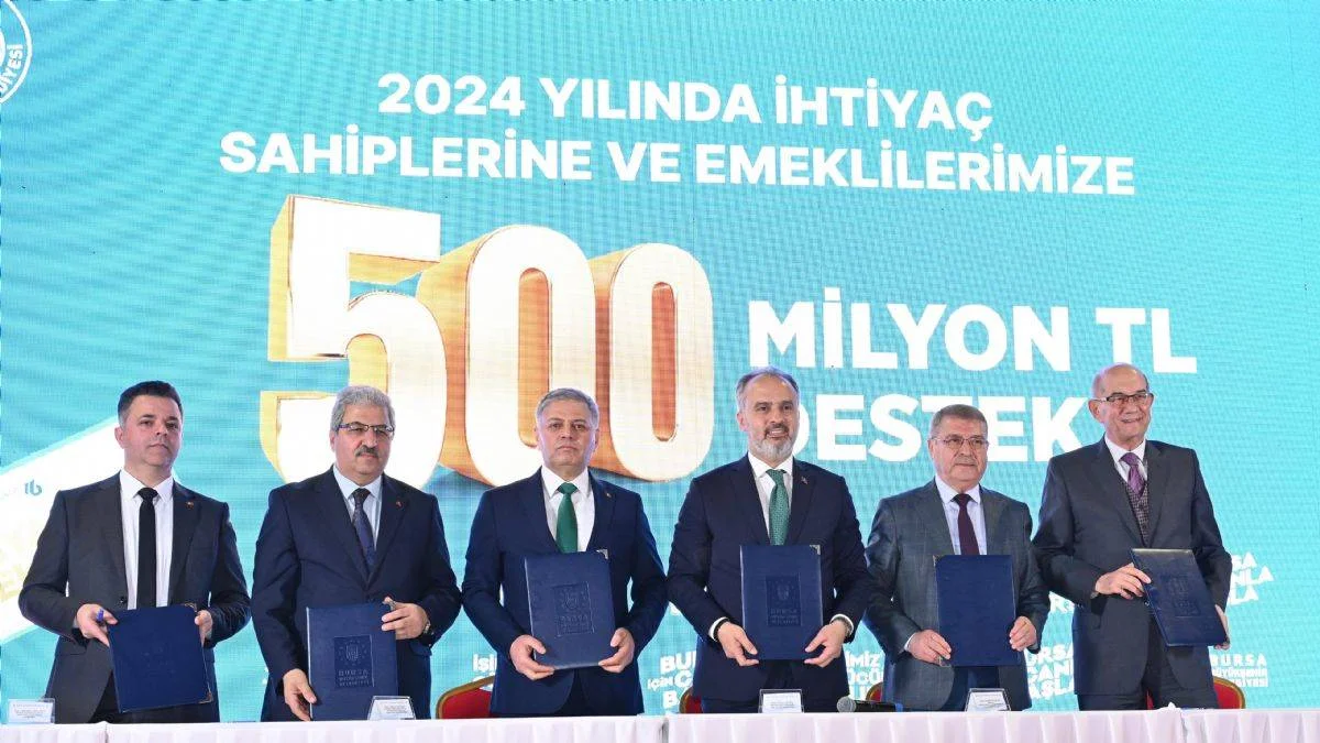 Büyükşehir'den 500 Milyon TL'lik can suyu