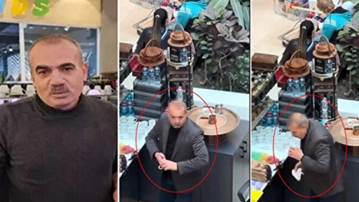 Fincanları tükürükle temizleyen işletmeci bakın kendini nasıl savundu