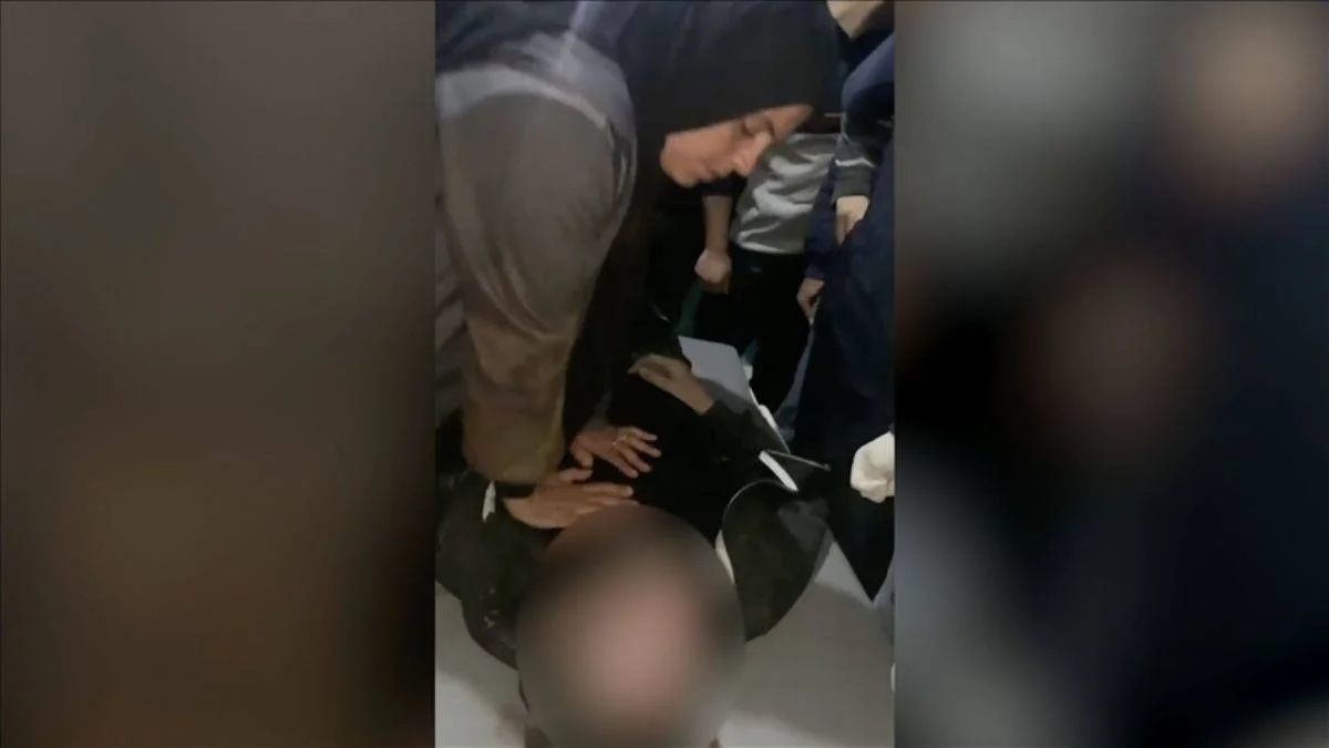 Gazze'den acı görüntüler; 'Hayır Sami, beni bırakma sevgilim'
