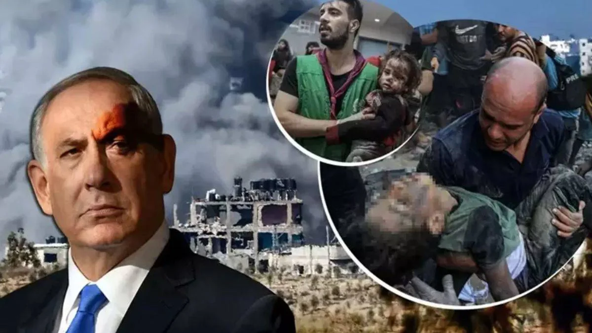 Gazze kasabı Netanyahu yardımların önünü tıkadı