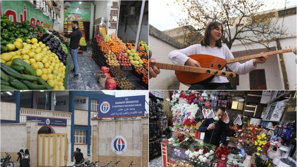 Terörden temizlenen El Bab yüzbinlerce sivilin sığınağı oldu