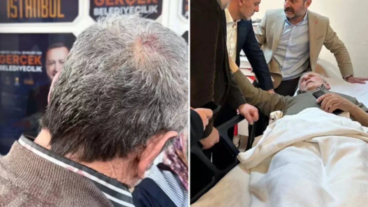 Broşür dağıtan 72 yaşındaki AK Partiliyi darp edenler CHP üyesi çıktı