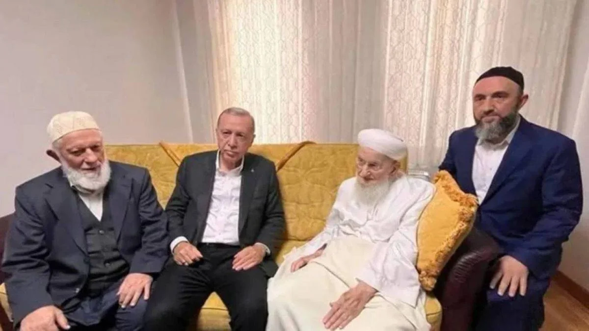 Erdoğan ve Murat Kurum İsmailağa Cemaati'ni ziyaret etti