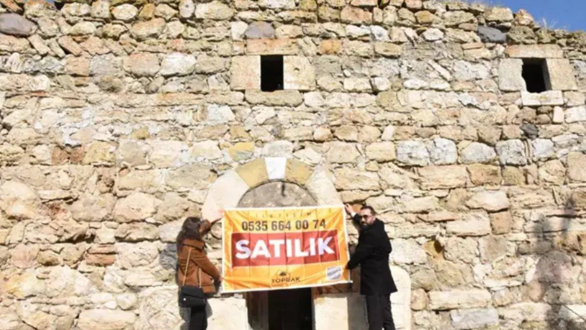 Sahibinden 16 milyon TL'ye satılık 'tarihi kilise'