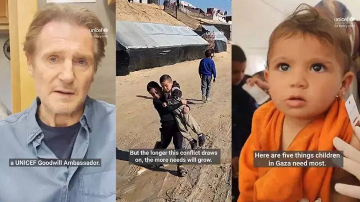 Ünlü aktör Liam Nesson'dan Gazze çağrısı