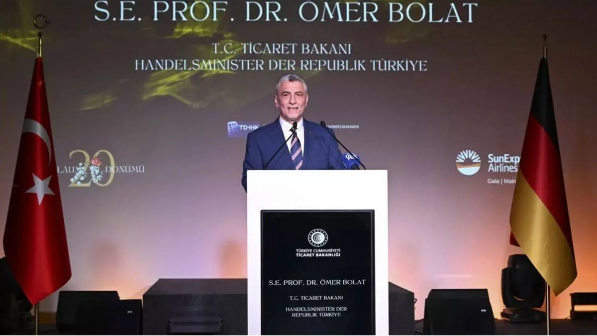 Almanya ile 60 milyar dolarlık ticaret hacmi! Ticaret Bakanı Bolat: Bu hedef birkaç yıl içinde mutlaka başarılacaktır