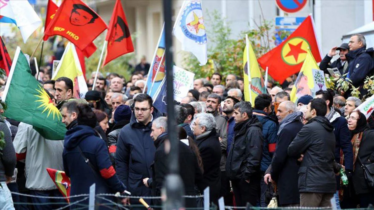 Belçika'da PKK'nın televizyon kanallarına operasyon