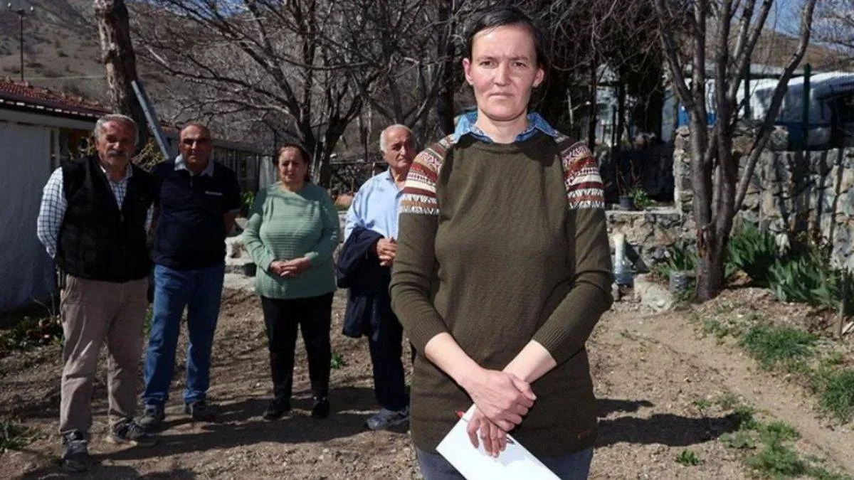 Köyün Kırgız gelini muhtar oldu
