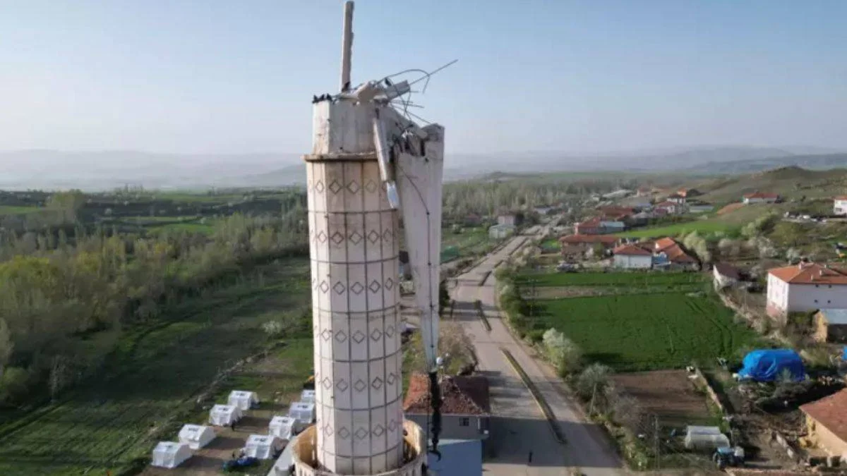 Üst üste deprem yaşanan Tokat havadan görüntülendi