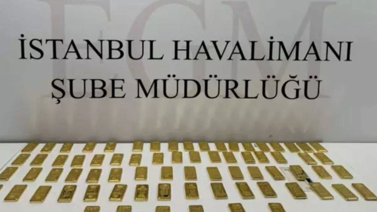 Bebek arabasından külçe altınlar çıktı