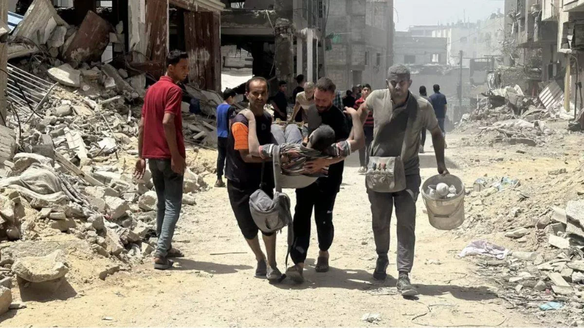 Soykırımcı İsrail'den Gazze'de yeni katliam! Çok sayıda şehit ve yaralı var