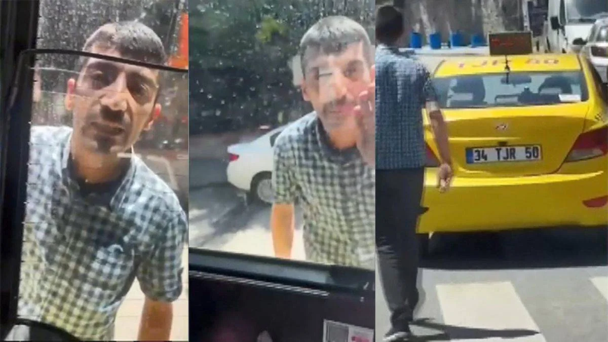 Taksici saldırgan yakalandı; çok sayıda suç kaydı çıktı