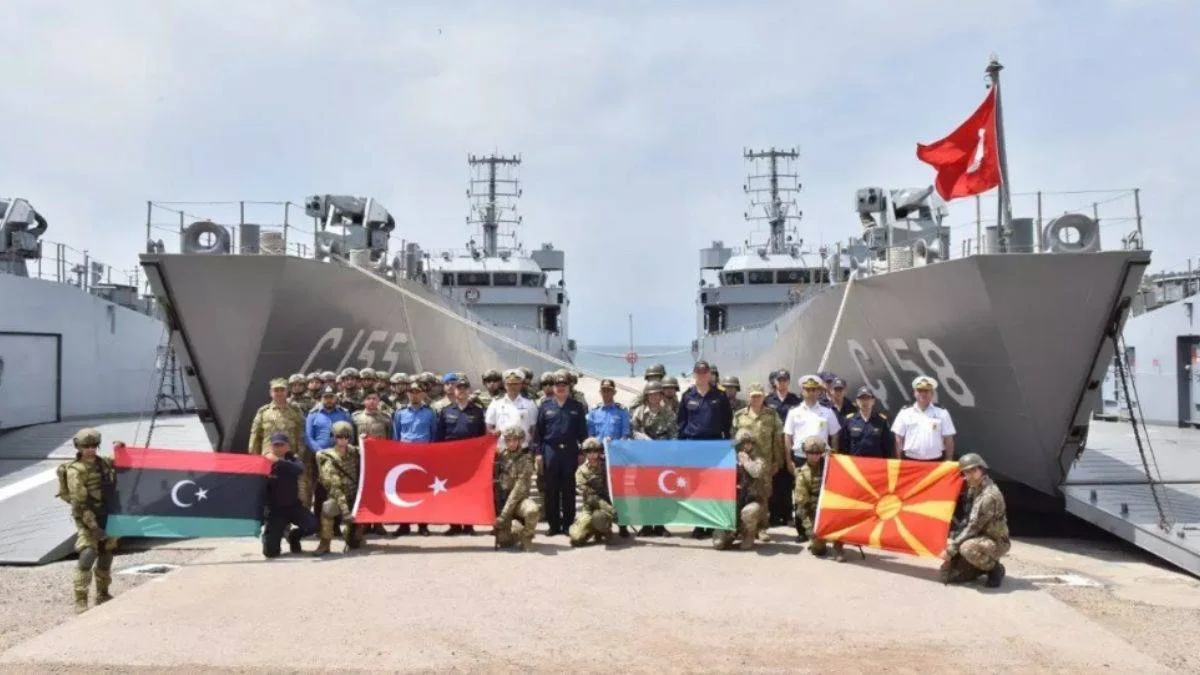 Türkiye, Azerbaycan, Libya ve Kuzey Makedonya ile müşterek eğitimler gerçekleştirdi