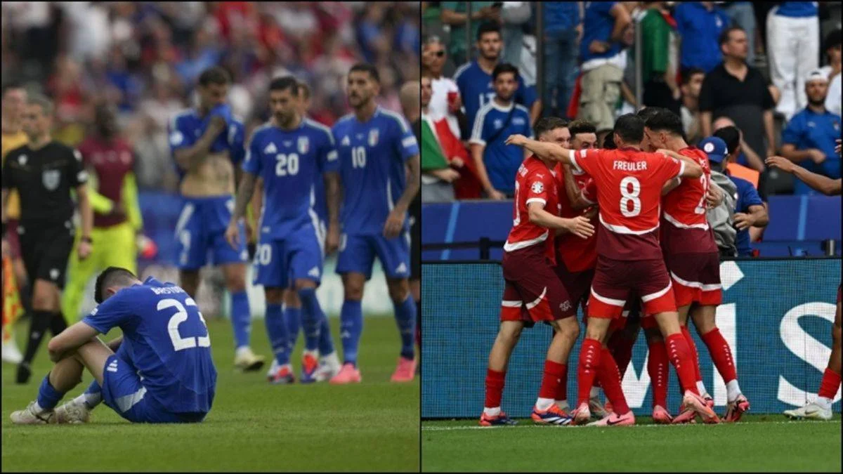 EURO 2024'te ilk çeyrek finalist İsviçre