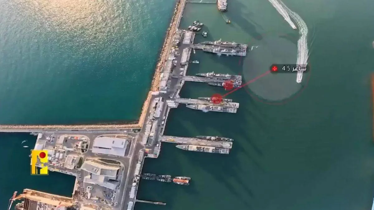 Hizbullah, İsrail savaş gemilerinin olduğu limana sızdı!