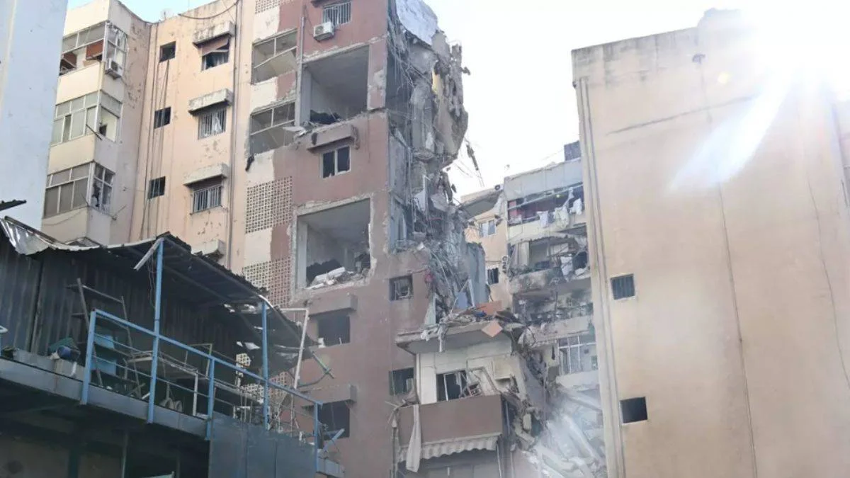 İşgalci İsrail'den Beyrut'a hava saldırısı!