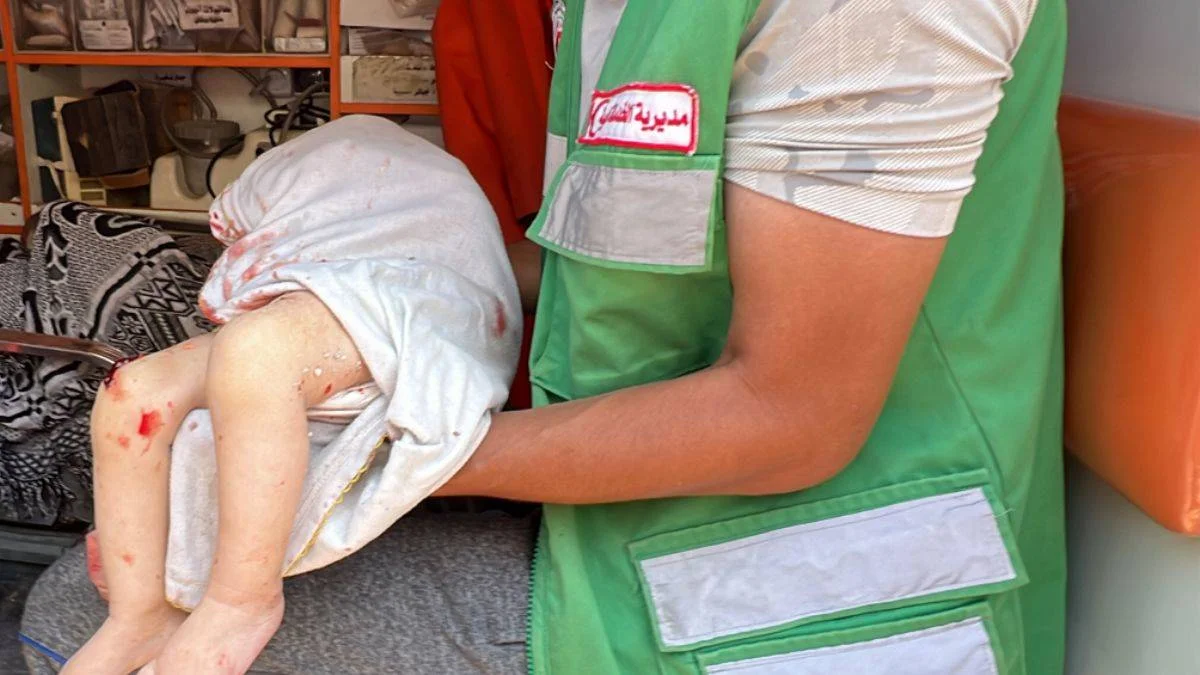 İşgalci İsrail sahra hastanesini bombaladı