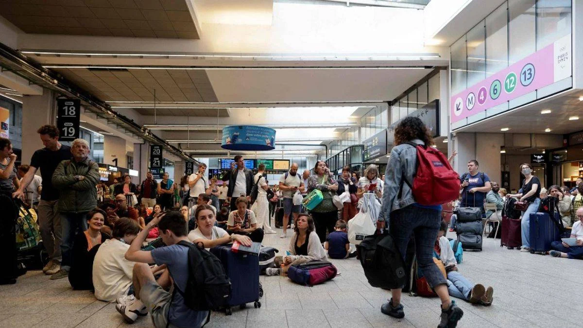 Olimpiyat oyunlarına saatler kala kundaklama