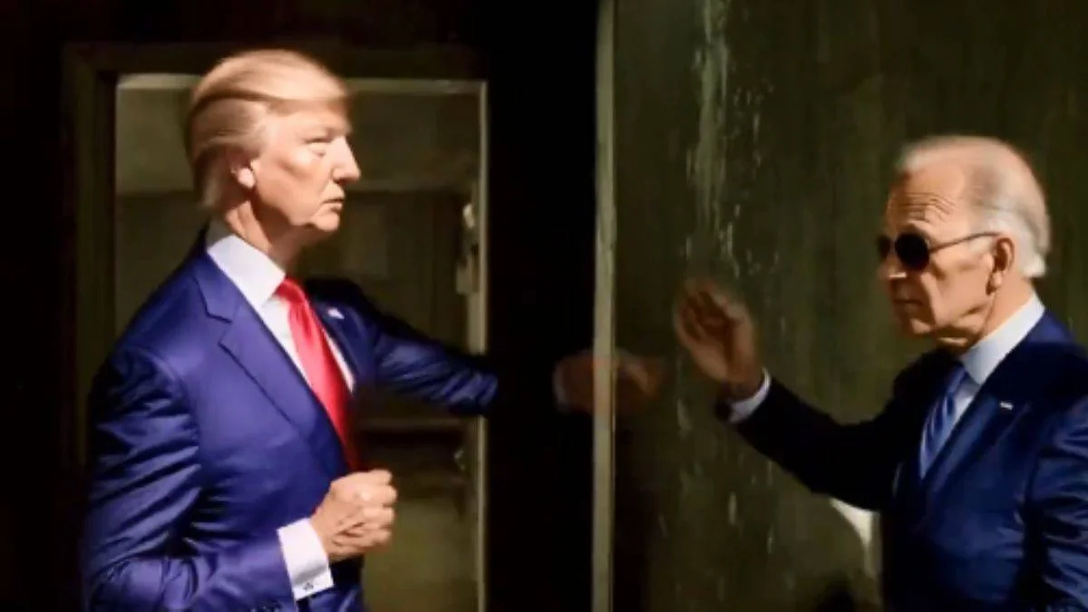 Trump, Matrix filminin Neo'su olarak montajlandı