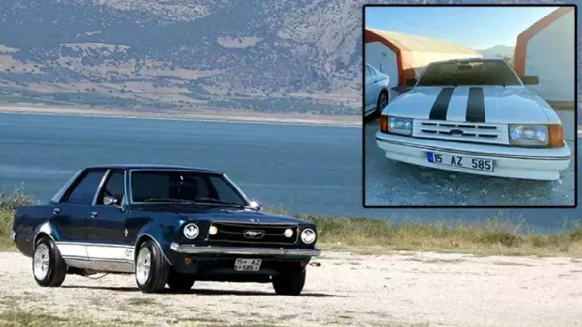 400 bin lira harcadı, 2 milyonluk 'Mustang' yaptı