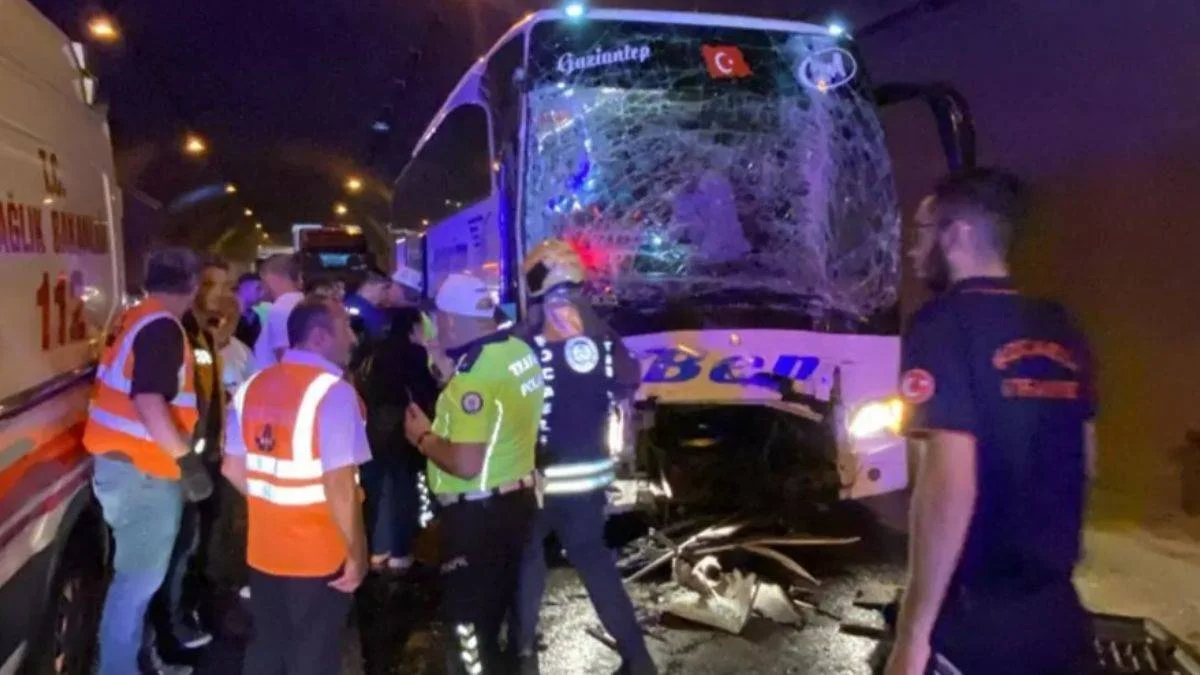 Anadolu Otoyolu'nda zincirleme trafik kazası