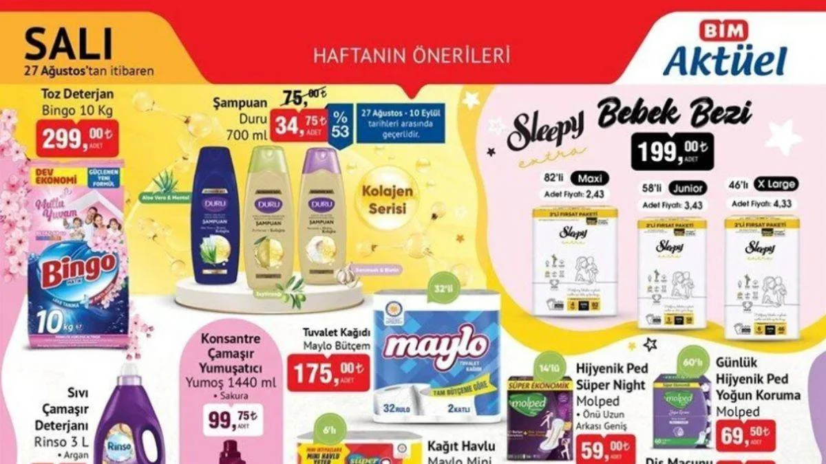 BİM aktüel indirimleri fırsatı! BİM'den sürpriz indirim listesi
