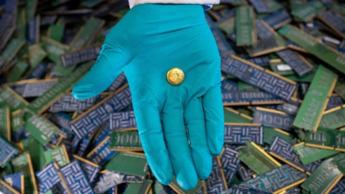 Elektronik atıkları altına dönüştürecekler