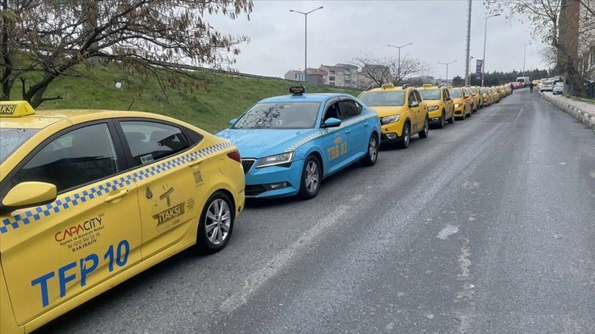 İstanbul'a 2 bin 500 yeni taksi