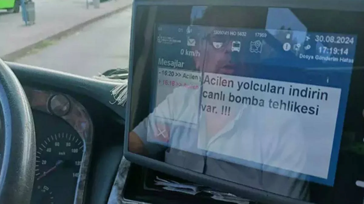 Kocaeli'yi karıştıran mesaj! "Acilen yolcuları indirin, canlı bomba tehlikesi var"