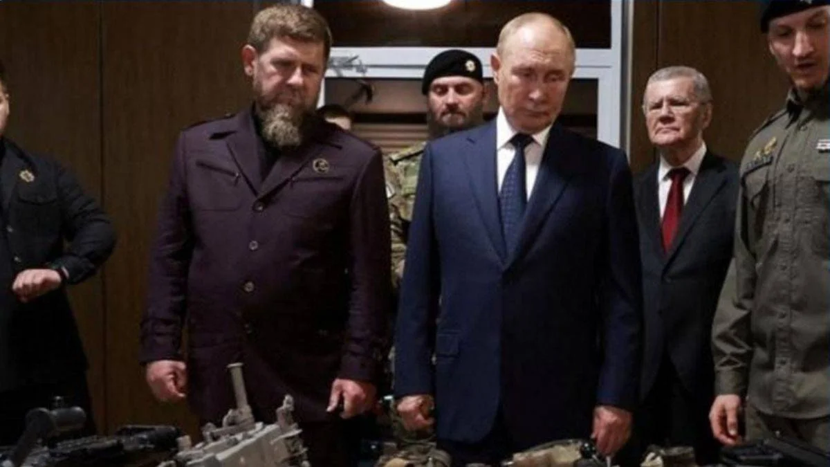 Putin yıllar sonra Çeçenistan'da