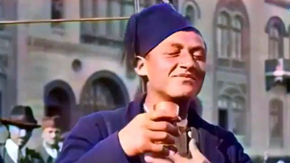Yıl 1919, yer Belgrad... Osmanlılar kamera önünde çok rahat