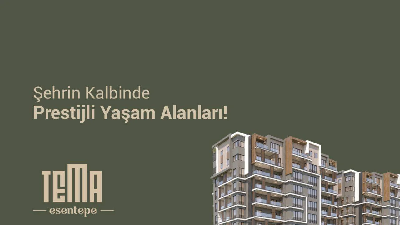 Bursa'da Depreme Dayanıklı Konut Projesi: TEMA ESENTEPE