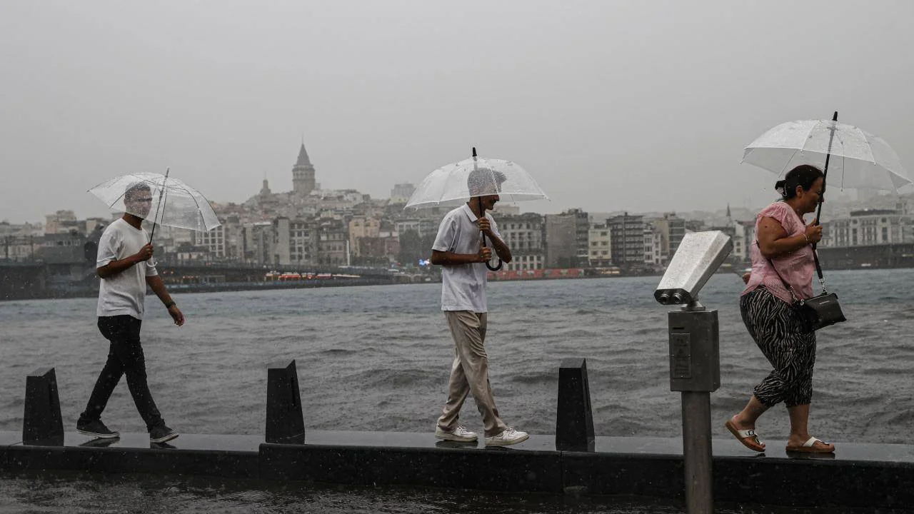 İstanbul dahil 6 il için sağanak yağış uyarısı
