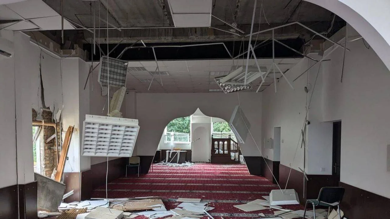 Rusya Ukrayna'da cami bombaladı
