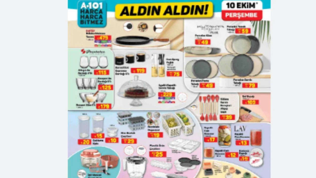 Sadece 1 gün geçerli! A101'de 'aldın aldın' kampanyası