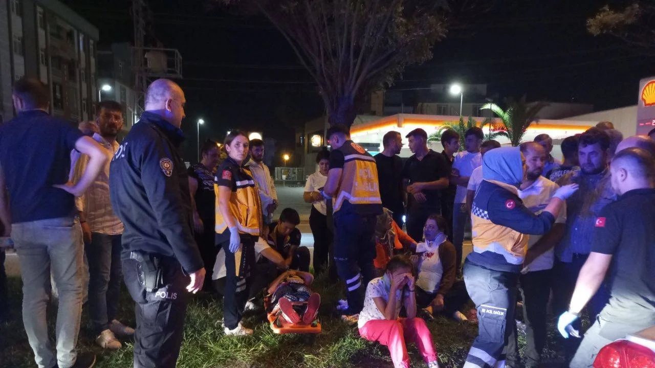 Samsun'da zincirleme kaza: 13 yaralı
