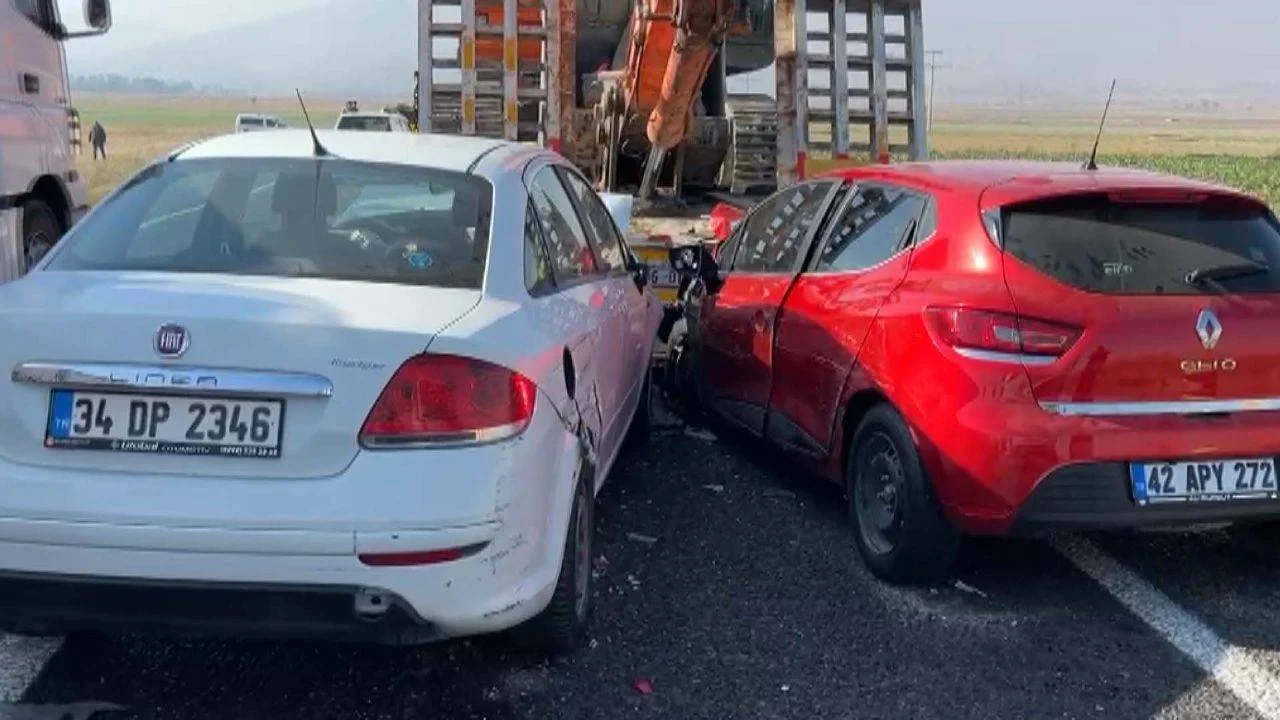 Zincirleme kazada karakol komutanı hayatını kaybetti; 15 yaralı